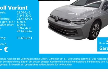 VW Golf 9.800 km 28.590 € Gersthofen 86368