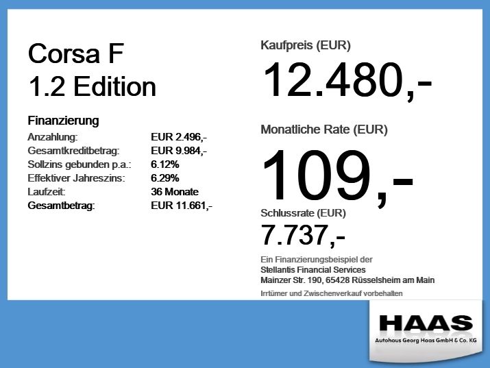 Opel Corsa 42.600 km 12.480 &euro; Augsburg 86159