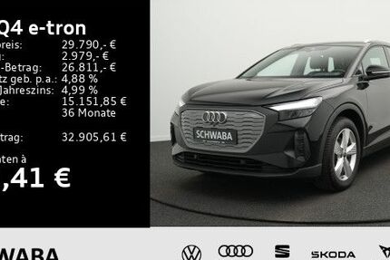 Audi Q4 e-tron 10.159 km 28.280 &euro; Gersthofen 86368