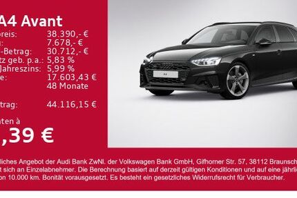 Audi A4 54.100 km 38.390 € Gersthofen 86368
