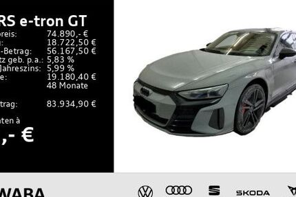 Audi RS e-tron GT 43.500 km 74.890 &euro; Gersthofen 86368