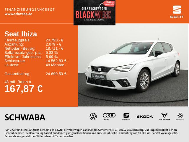 Seat Ibiza 20.400 km 20.790 € Gersthofen 86368