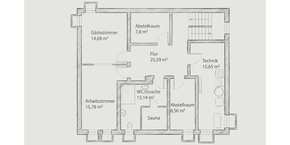 Einfamilienhaus Augsburg / Hammerschmiede Hammerschmiede - 3 Zimmer, 277 m&sup2;, 1.890.000&euro; | Angebot:26694609