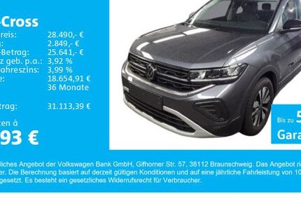 VW T-Cross 6.600 km 28.490 € Gersthofen 86368