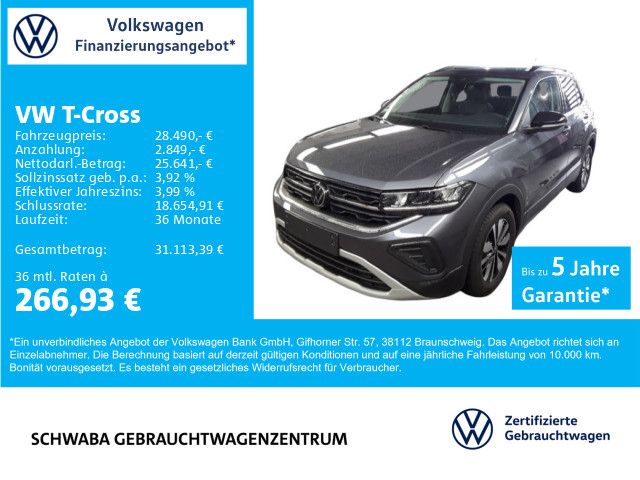 VW T-Cross 6.600 km 28.490 € Gersthofen 86368
