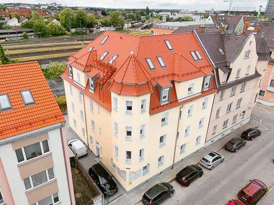 Etagenwohnung Augsburg Oberhausen - 2 Zimmer, 45 m&sup2;, 900&euro; | Angebot:25741046