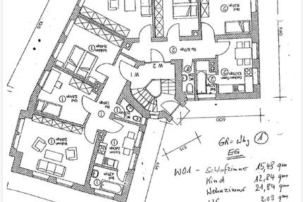 Wohnung Augsburg Bergheim - 3 Zimmer, 71 m&sup2;, 290.000&euro; | Angebot:25336027