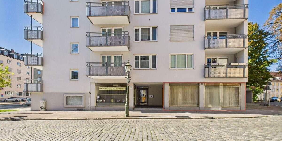 Gewerbeobjekt Augsburg Innenstadt - 6 Zimmer, 152 m&sup2;, 329.000&euro; | Angebot:25736014