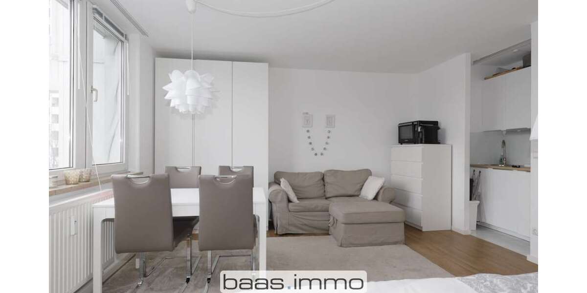 Etagenwohnung Augsburg Universitätsviertel - 1 Zimmer, 25 m&sup2;, 140.000&euro; | Angebot:25264405