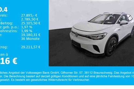 VW ID.4 30.600 km 27.895 &euro; Gersthofen 86368