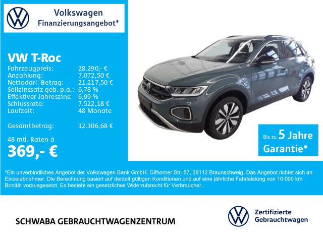 VW T-Roc 8.600 km 28.290 € Gersthofen 86368