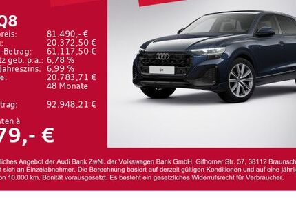 Audi Q8 28.865 km 81.490 &euro; Gersthofen 86368