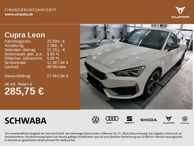 Cupra Leon 38.500 km 23.590 € Gersthofen 86368