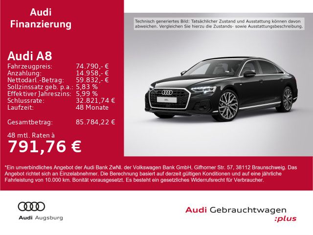 Audi A8 71.000 km 74.790 € Gersthofen 86368