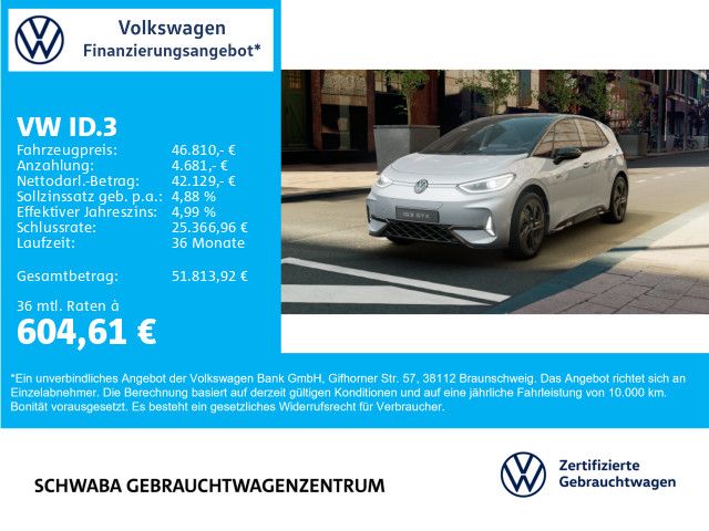 VW ID.3 15.402 km 43.810 &euro; Gersthofen 86368