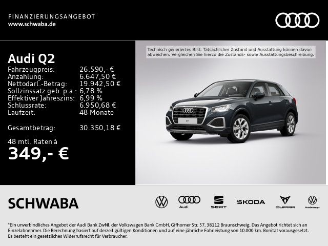 Audi Q2 28.300 km 25.990 € Gersthofen 86368