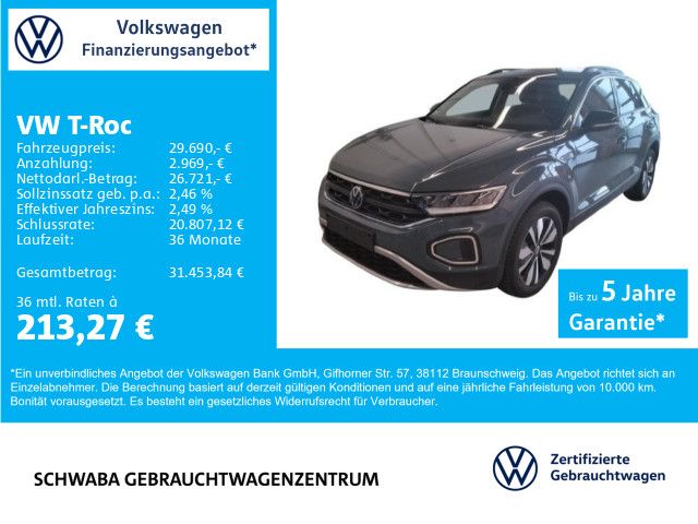VW T-Roc 6.878 km 29.690 € Gersthofen 86368