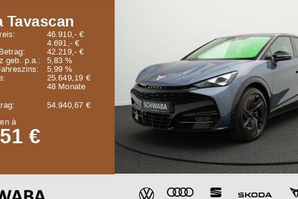 Cupra Tavascan 16.505 km 46.910 € Gersthofen 86368