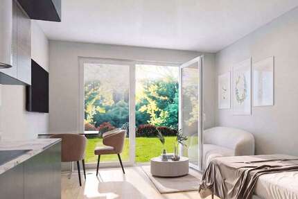 Wohnung Augsburg Oberhausen - 1 Zimmer, 25 m&sup2;, 205.000&euro; | Angebot:27348132