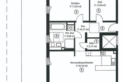 Wohnung Dasing - 3 Zimmer, 96 m&sup2;, 649.000&euro; | Angebot:26876837