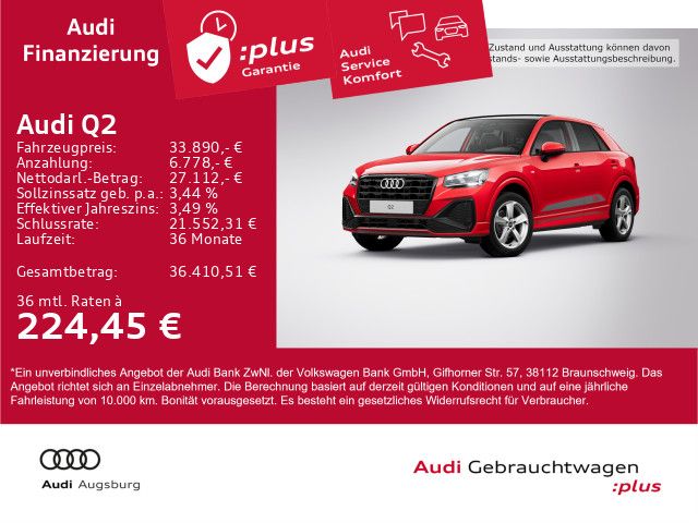 Audi Q2 5.600 km 33.890 € Gersthofen 86368