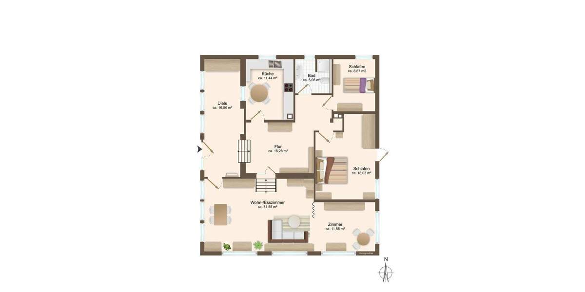 Gewerbeobjekt Bobingen - 4 Zimmer, 121 m&sup2;, 479.500&euro; | Angebot:25734721