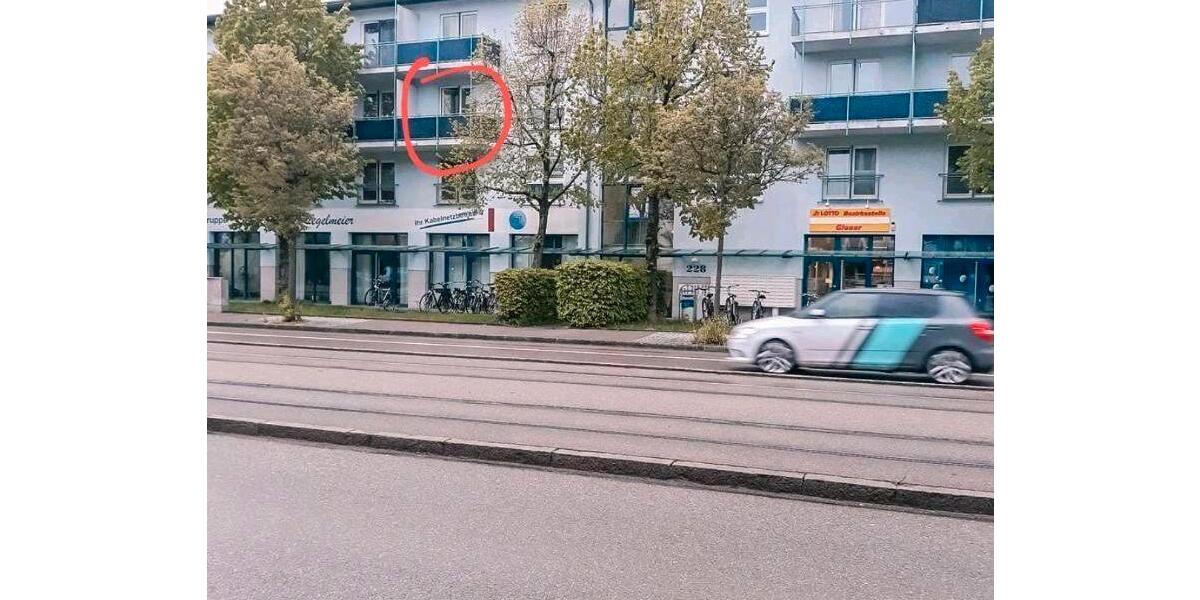 Etagenwohnung Augsburg Oberhausen - 1 Zimmer, 25 m&sup2;, 152.000&euro; | Angebot:26833056