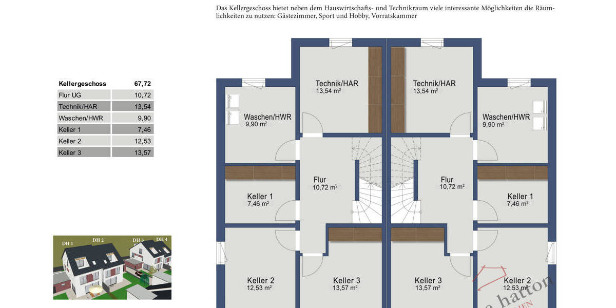 Doppelhaushälfte Aystetten - 6 Zimmer, 180 m&sup2;, 850.000&euro; | Angebot:26683233