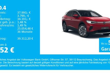 VW ID.4 14.800 km 37.990 &euro; Gersthofen 86368