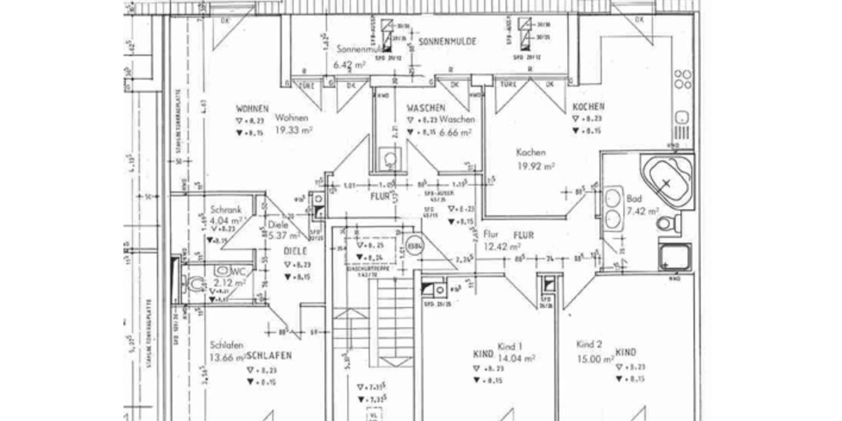 Dachgeschoßwohnung Augsburg Haunstetten-Siebenbrunn - 5 Zimmer, 126 m&sup2;, 420.000&euro; | Angebot:25294820