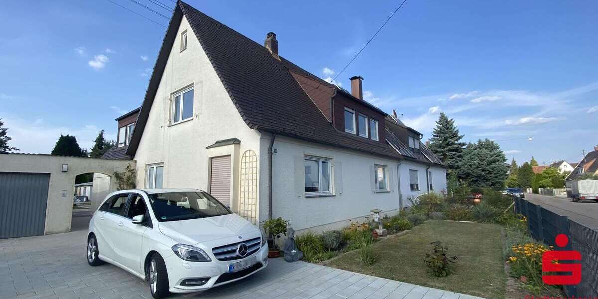 Etagenwohnung Augsburg Bärenkeller - 3 Zimmer, 89 m&sup2;, 1.200&euro; | Angebot:26924424