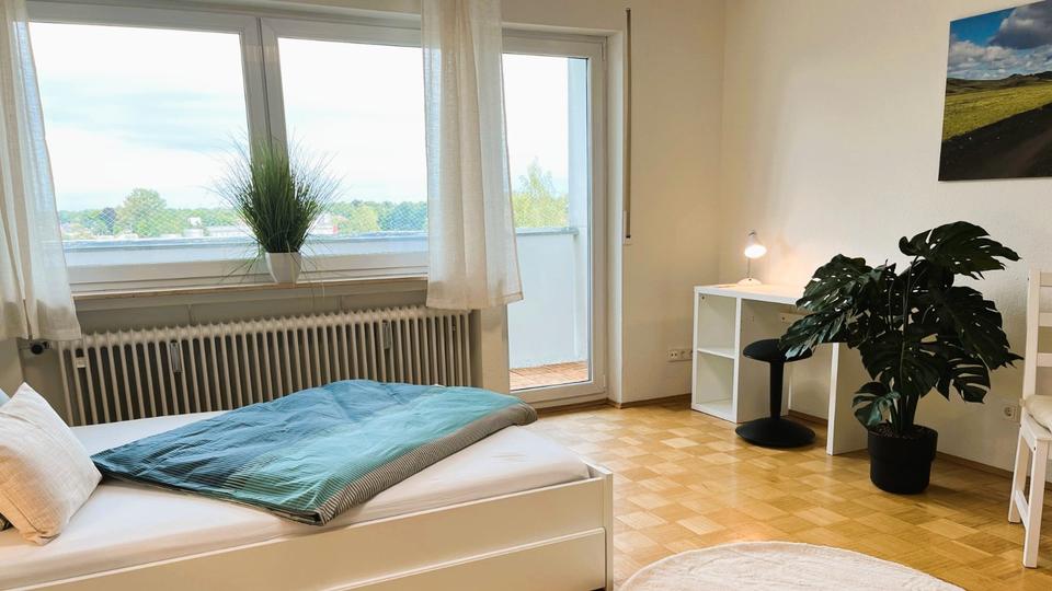 Etagenwohnung Augsburg Universitätsviertel - 1 Zimmer, 35 m&sup2;, 700&euro; | Angebot:26671312