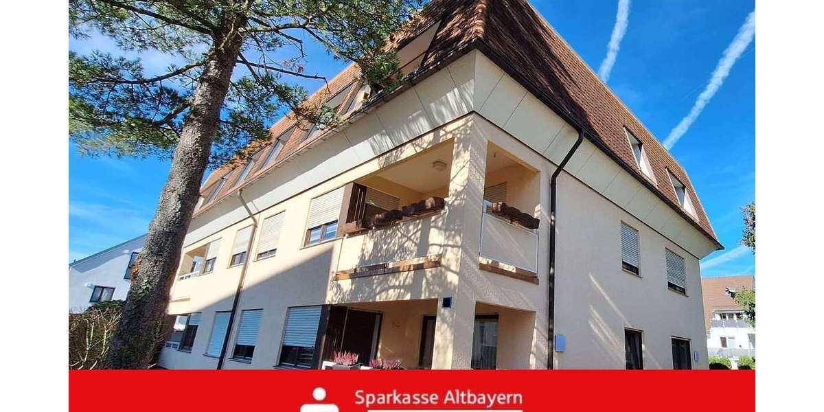 Etagenwohnung Aichach - 3 Zimmer, 84 m&sup2;, 275.000&euro; | Angebot:25232041