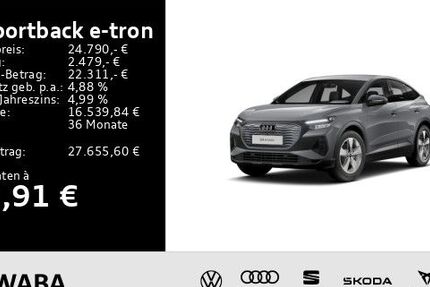 Audi Q4 e-tron 36.600 km 24.790 &euro; Gersthofen 86368