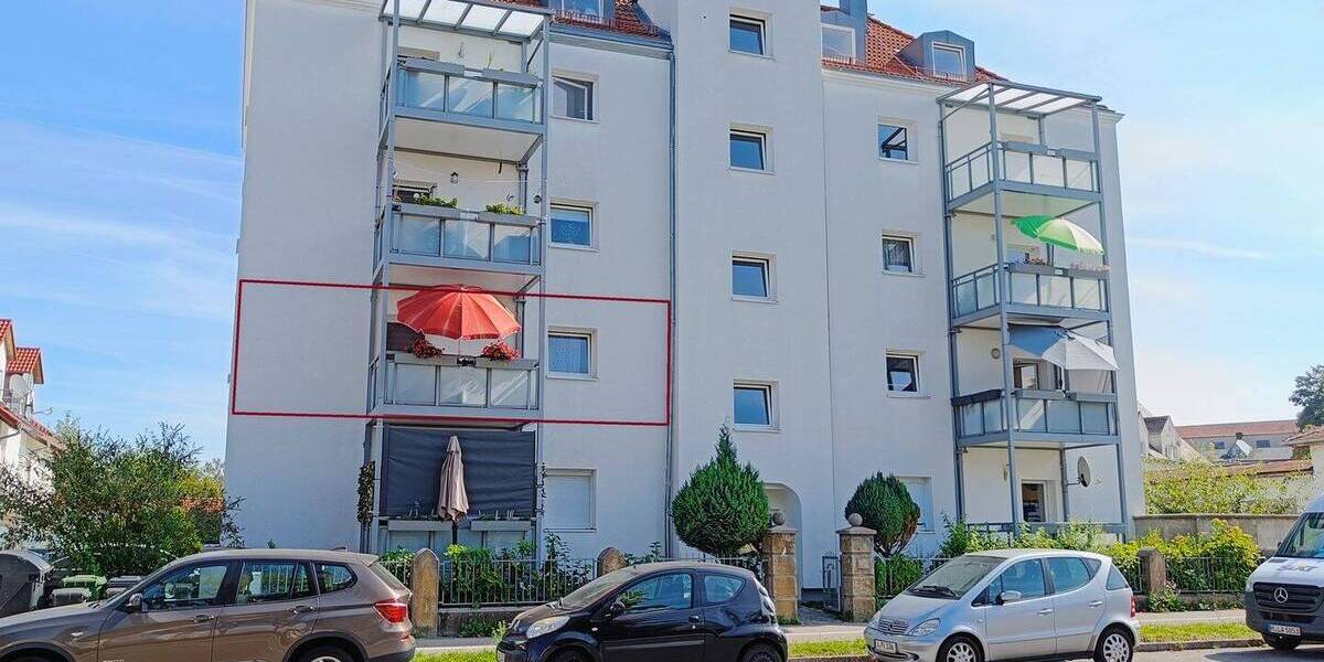 Ideal geschnittene 3-Zimmer-Wohnung in Augsburg-Lechhausen 3 zimmer