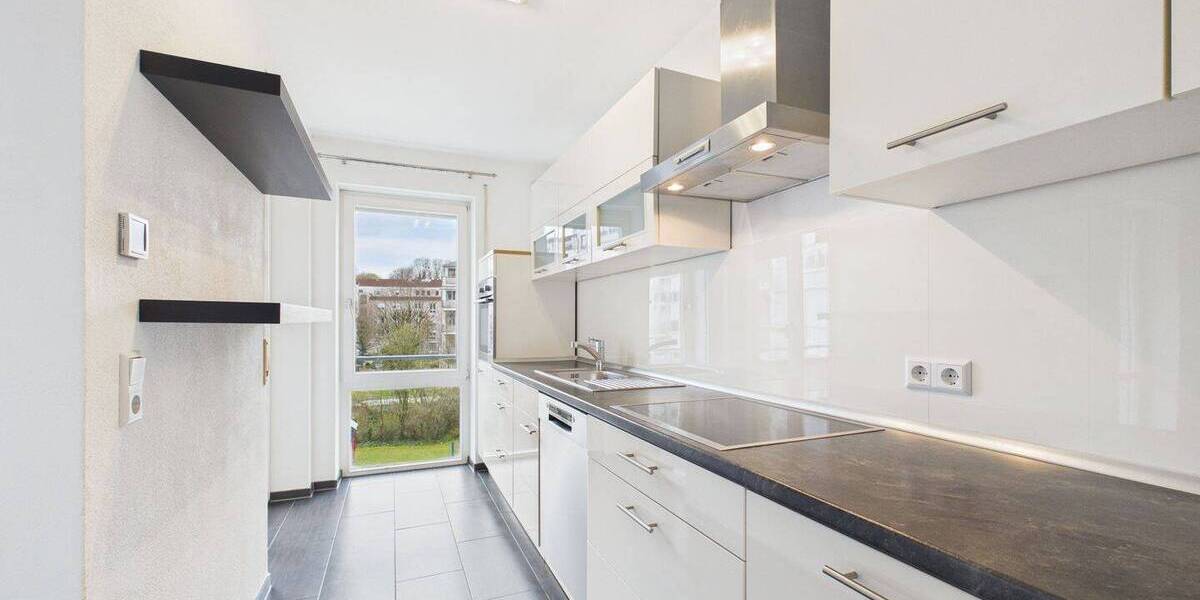 Etagenwohnung Augsburg Innenstadt - 3 Zimmer, 74 m&sup2;, 399.000&euro; | Angebot:26015403