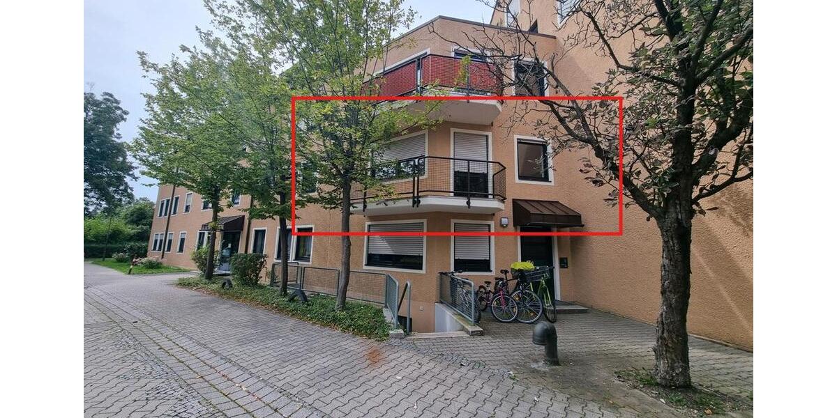 Etagenwohnung Augsburg Lechhausen - 1 Zimmer, 38 m&sup2;, 705&euro; | Angebot:26459626