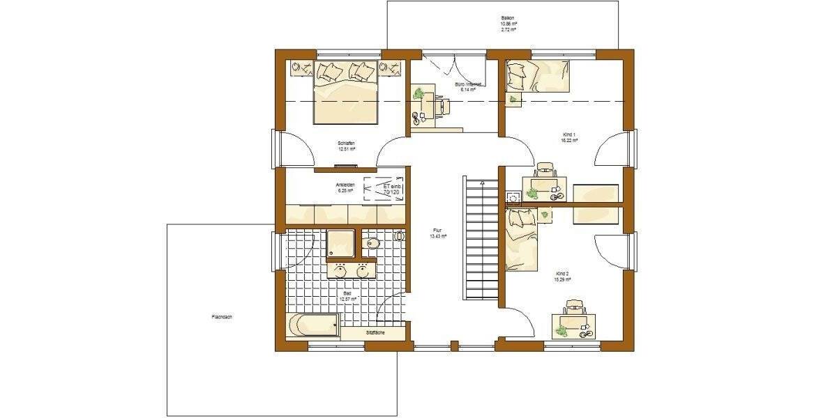 Einfamilienhaus Mickhausen - 6 Zimmer, 181 m&sup2;, 737.800&euro; | Angebot:25836221