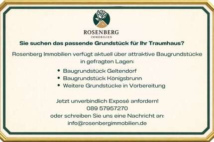 Grundstück Königsbrunn - 1.085.000&euro; | Angebot:26903104
