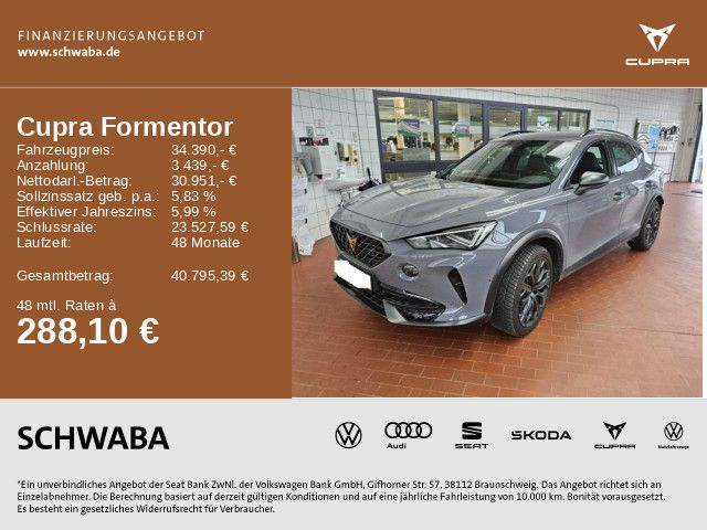 Cupra Formentor 25.005 km 34.390 € Gersthofen 86368