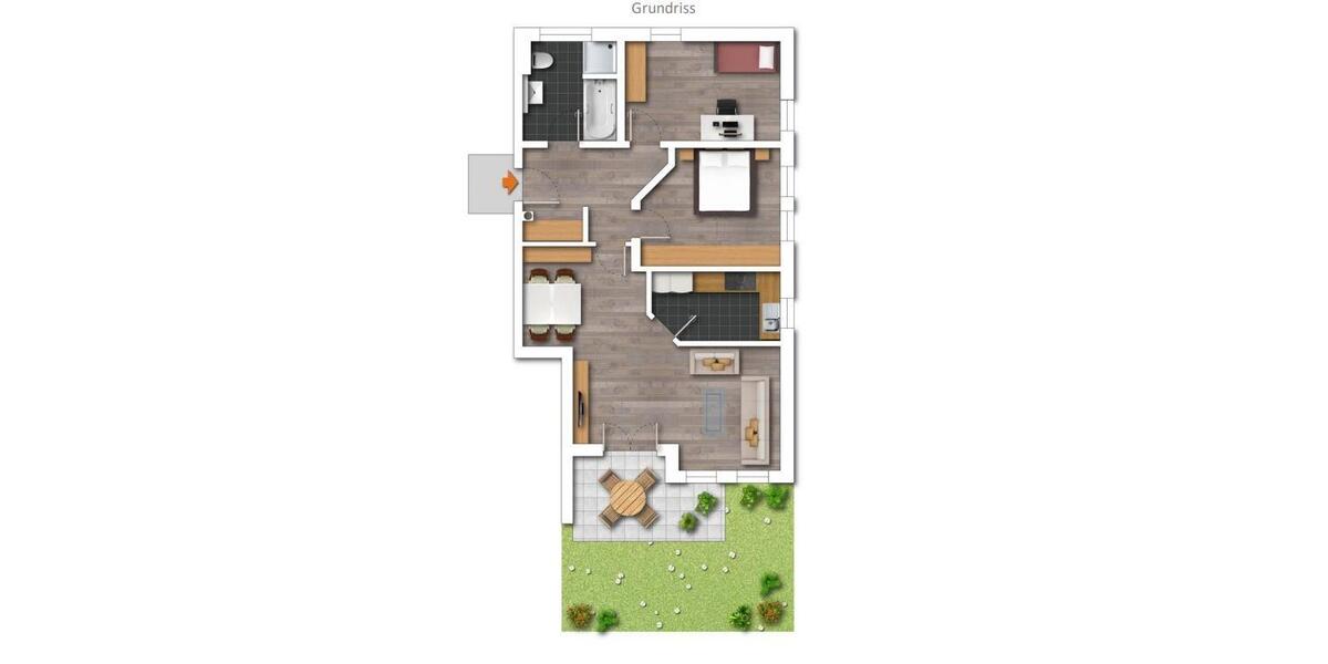 Erdgeschoßwohnung Bobingen - 3 Zimmer, 89 m&sup2;, 480.600&euro; | Angebot:26940349