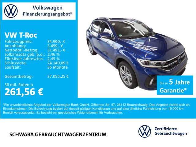 VW T-Roc 11.335 km 34.990 € Gersthofen 86368