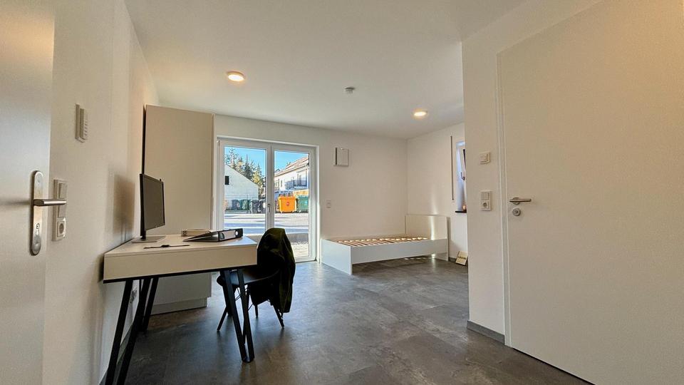 Etagenwohnung Augsburg Haunstetten-Siebenbrunn - 1 Zimmer, 27 m&sup2;, 629&euro; | Angebot:24626229