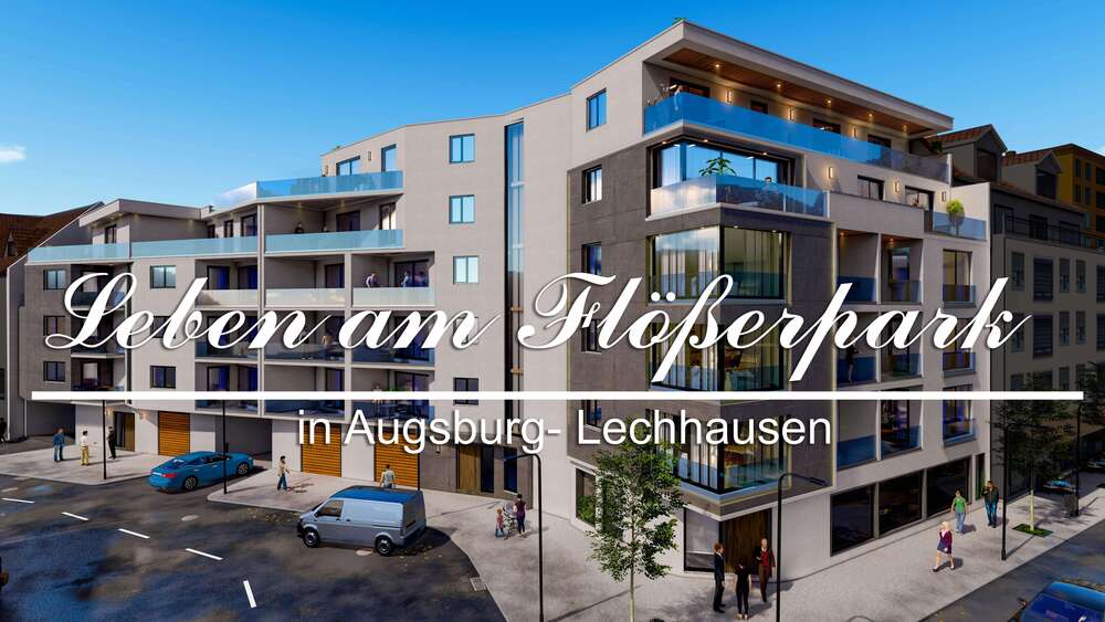 Etagenwohnung Augsburg Lechhausen - 2 Zimmer, 65 m&sup2;, 456.000&euro; | Angebot:26764142