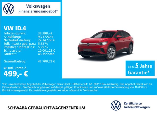 VW ID.4 12.200 km 38.990 &euro; Gersthofen 86368