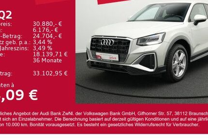 Audi Q2 5.300 km 30.880 € Gersthofen 86368