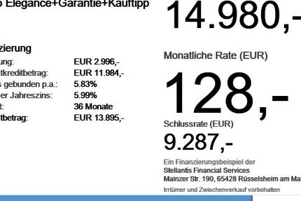 Opel Crossland (X) 31.628 km 14.980 &euro; Augsburg 86179