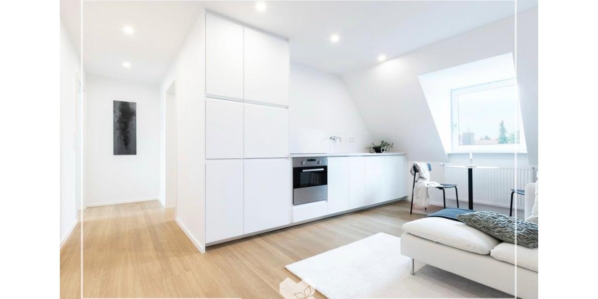Dachgeschoßwohnung Augsburg Lechhausen - 2 Zimmer, 35 m&sup2;, 875&euro; | Angebot:26678785