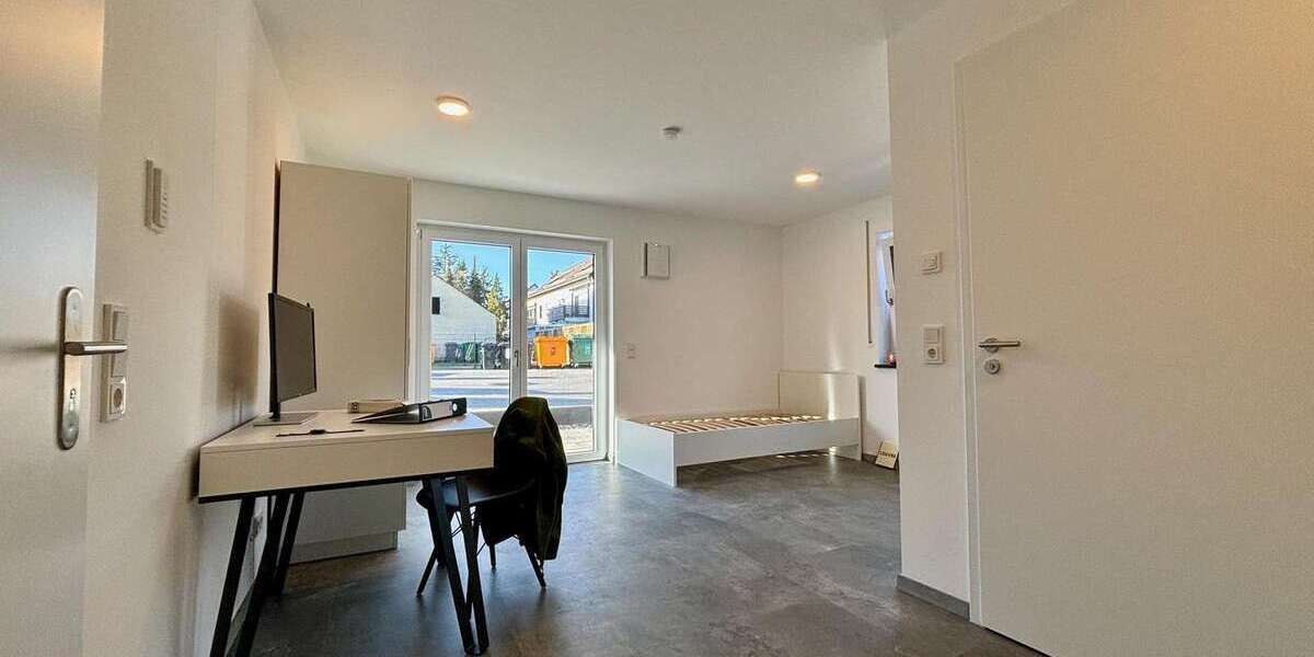 Etagenwohnung Augsburg Haunstetten-Siebenbrunn - 1 Zimmer, 27 m&sup2;, 629&euro; | Angebot:26363772