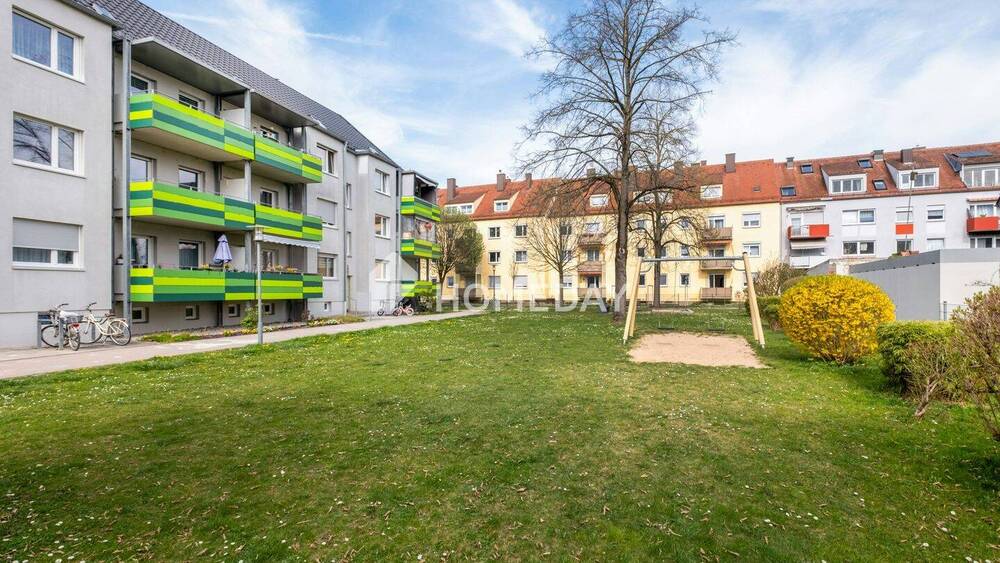 Etagenwohnung Augsburg Pfersee - 2 Zimmer, 58 m&sup2;, 360.000&euro; | Angebot:26290238